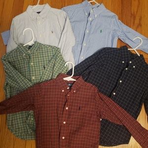 Boys size 5 lot Ralph Lauren long sleeve